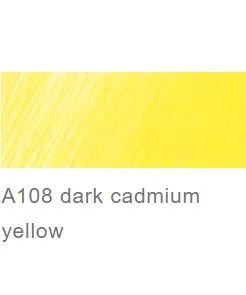 Faber-Castell Polychromos Artists' Single Pencil - Colour 108 Dark Cadmium  Yellow
