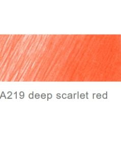 A219 deep scarlet red