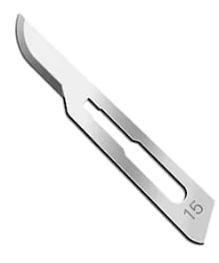 15 scalpel blades