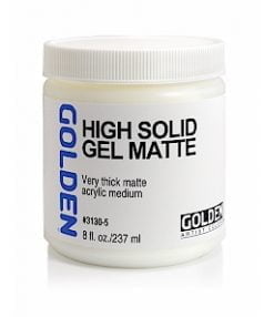 golden high solid gel matte