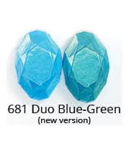 duo blue green p