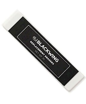 bw replacement erasers white