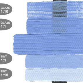 1566 Light Ultramarine Blue Tint Glaze 500x500