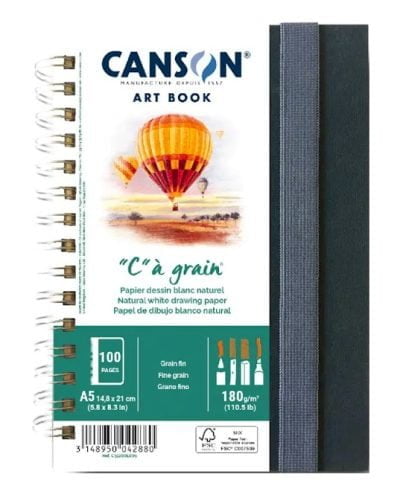 canson art book c a grain