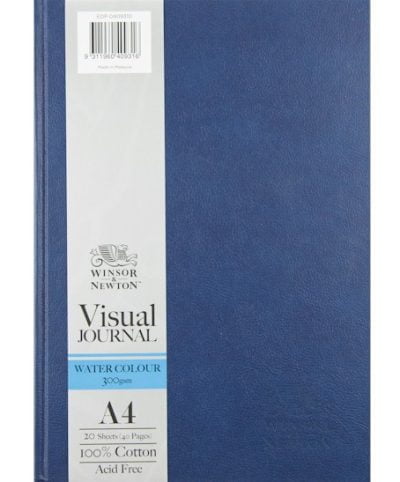 hard visual journal 300gsm A4