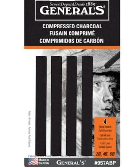 generals compressed charcoal