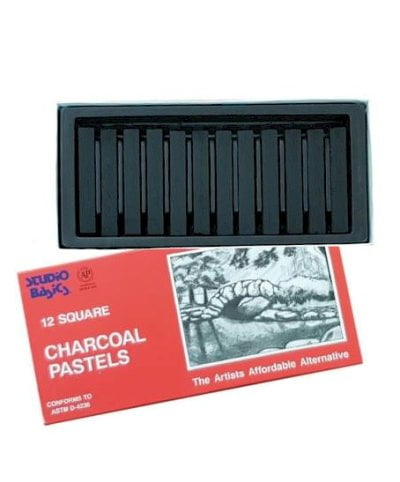 charcoal pastels