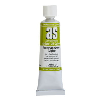 ART SPECTRUM OIL 40ML SPECTRUM GREEN LIGHT