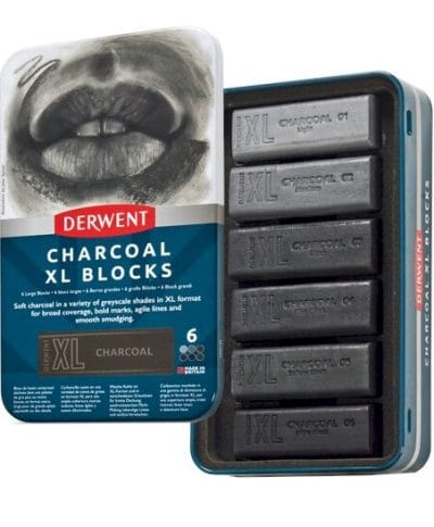 derwent charcoal xl blocks